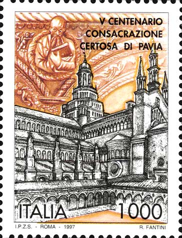 5° centenario della consacrazione della chiesa della Certosa di Pavia