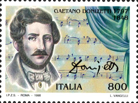 150° anniversario della morte di Gaetano Donizetti