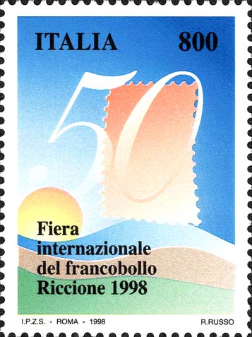 50ª edizione della fiera internazionale del francobollo, a Riccione