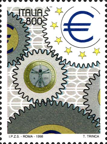 Esposizione mondiale di filatelia, a Milano - giornata dell´Europa
