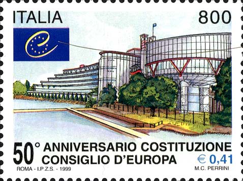 50° anniversario della costituzione del consiglio d´Europa