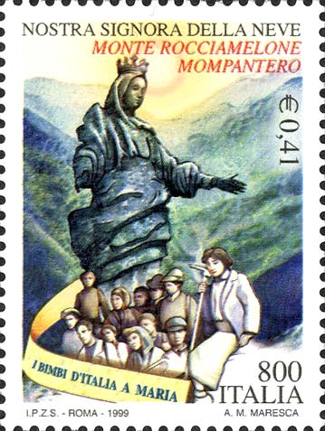 Centenario della posa in vetta sul monte Rocciamelone della statua di Nostra Signora della neve