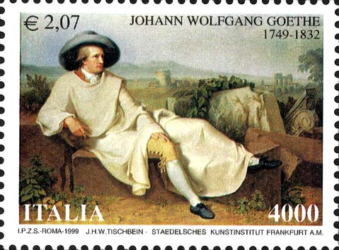 250° anniversario della nascita di Johann Wolfgang Goethe