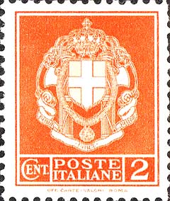 Imperiale - Wappen zwischen Fasces