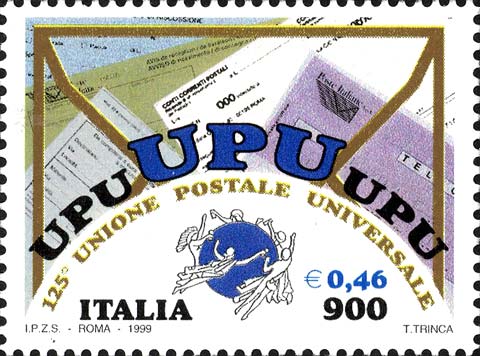 125° anniversario dell´unione postale universale