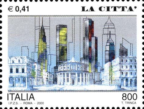 Avvento dell´anno 2000, la città