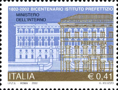 Bicentenario dell´istituzione del ministero dell´interno e dell´istituto prefettizio