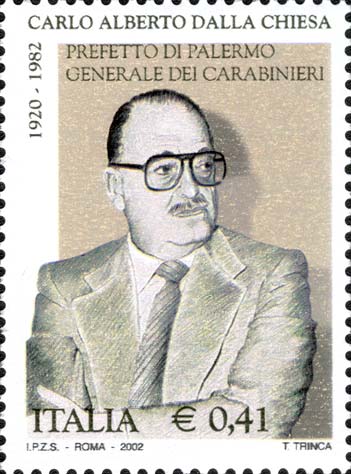 20° anniversario della morte di Carlo Alberto dalla Chiesa