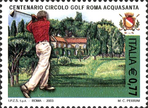 Centenario del circolo del golf dell´Acquasanta, Roma