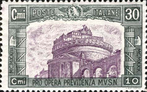 Für die Wohlfahrtsorganisation M.V.S.N. - Engelsburg