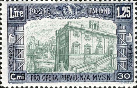 Für die Wohlfahrtsorganisation M.V.S.N. - Kapitol