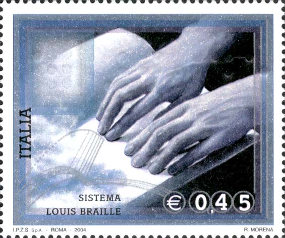 Sistema di lettura Louis Braille