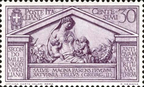 Zweitausend Jahre nach der Geburt Vergils - Grüße an das Land Italien