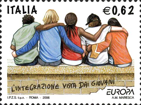 Europa - Ragazzi di diverse razze