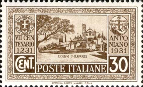 700. Todestag des Heiligen Antonius - Einsiedelei von Olivares