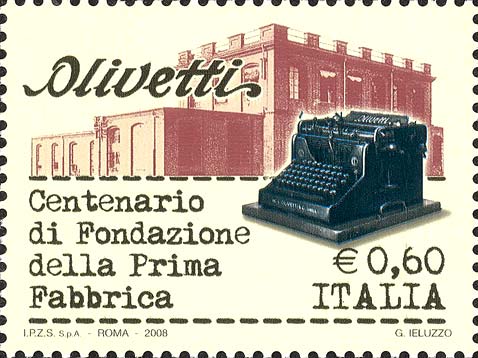 Centenario della prima fabbrica di macchine per scrivere Olivetti