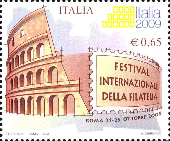 Festival internazionale della filatelia Italia 2009