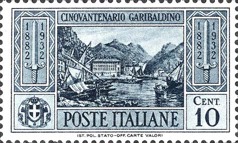 50. Todestag von Giuseppe Garibaldi - Garibaldis Geburtsort in Nizza