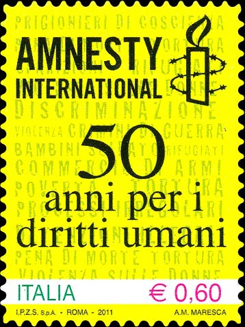 50° anniversario di Amnesty international