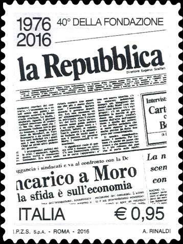 40° anniversario della fondazione del quotidiano la Repubblica