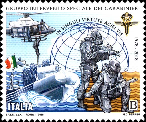 40° anniversario dell´istituzione del gruppo di intervento speciale dell´Arma dei Carabinieri