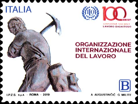 100° anniversario dellistituzione dellorganizzazione internazionale del lavoro