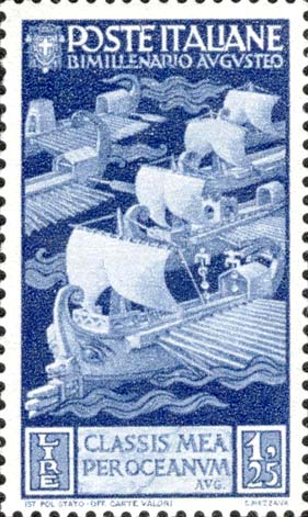 Zweitausend Jahre nach der Geburt des Augustus - Flottenformation