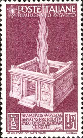 Zweitausend Jahre nach der Geburt des Augustus - Bau der Ara Pacis