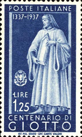 Hundertjahrfeier berühmter Männer - Porträt von Giotto