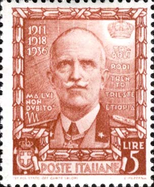 Proklamation des Kaiserreichs - Viktor Emanuel III.