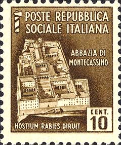 Zerstörte Denkmäler - Abtei von Montecassino