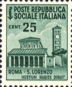 Zerstörte Denkmäler - Basilika San Lorenzo in Rom