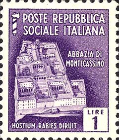 Zerstörte Denkmäler - Abtei von Montecassino