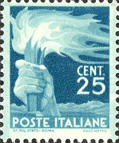 Democratica - Mano che impugna una fiaccola