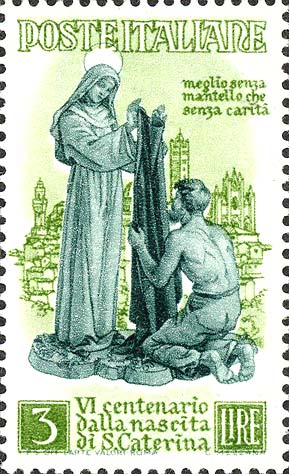 6° centenario della nascita di santa Caterina da Siena