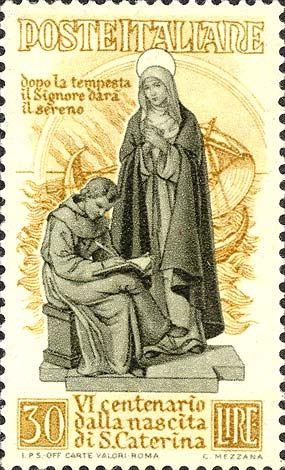 6° centenario della nascita di santa Caterina da Siena