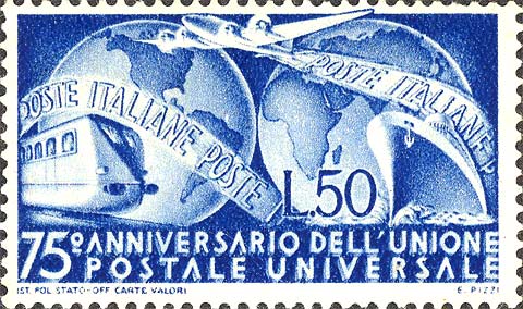 75° anniversario dell´ U.P.U.