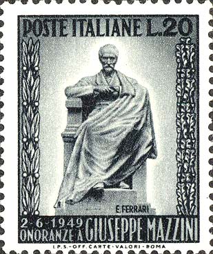 Inaugurazione del monumento dedicato a Mazzini