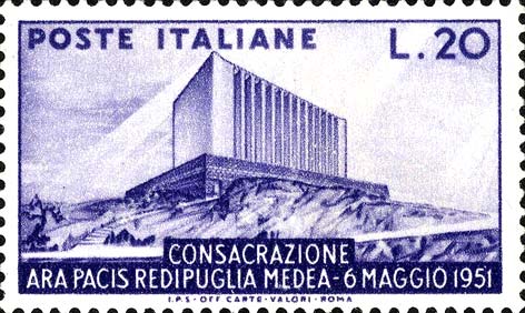 Consacrazione dell´Ara Pacis a Redipuglia Medea