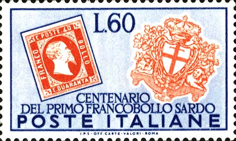 Centenario dei primi francobolli sardi