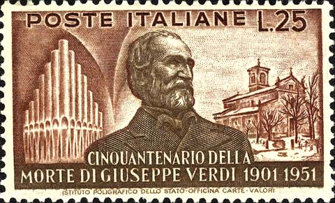 50° anniversario della morte di Giuseppe Verdi