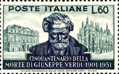 50° anniversario della morte di Giuseppe Verdi