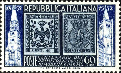 Centenario dei primi francobolli di Modena e Parma