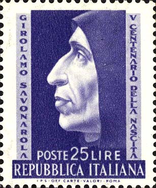 5° centenario della nascita di fra Girolamo Savonarola