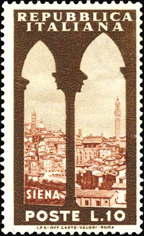 Propaganda turistica - Siena e torre dei Mangia