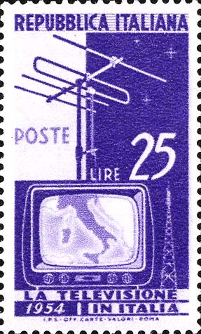 Inizio di servizio di televisione nazionale