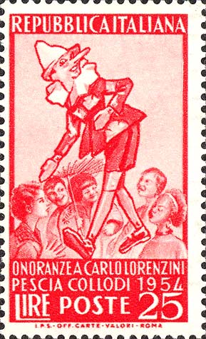 Onoranze a Carlo Lorenzini (Collodi) - Pinocchio