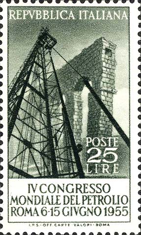 4° congresso mondiale del petrolio a Roma