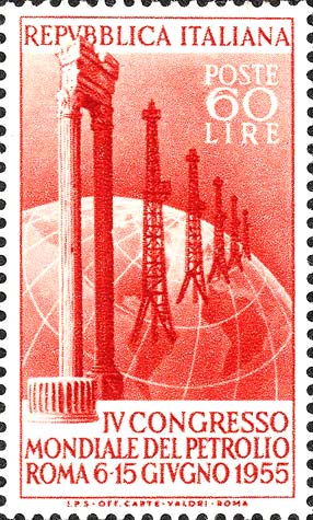 4° congresso mondiale del petrolio a Roma