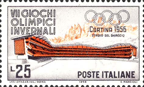 VII giochi olimpici invernali a Cortina